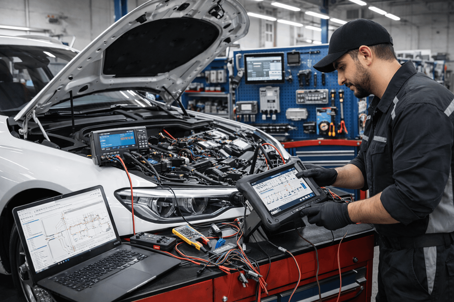 فحص وتشخيص الأعطال